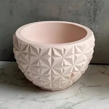 Novatext Geometrik Desenli Saksı