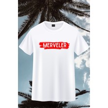 "merveler" Baskılı Unisex T-Shirt/tişört - Tüm Yaş Grupları