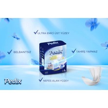 Özbey Anatomik Hasta Bezi Büyük Boy (L) 40 Adet (Belbantsız) + Yanında Islak Mendil