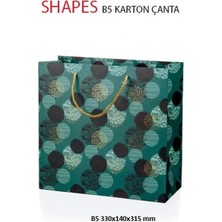 Gıpta B5 Shapes Hediyelik Karton Çanta BG2634