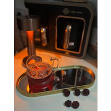 Oval Gold Cam Duvar ve Sunumluk