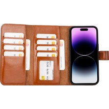 Sarac Store Apple iPhone Gerçek Deri Telefon Kılıfı