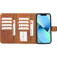 Sarac Store Apple iPhone Gerçek Deri Telefon Kılıfı
