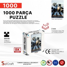 Soi Craft 1000 Parça Puzzle Savaş Uçağı F16