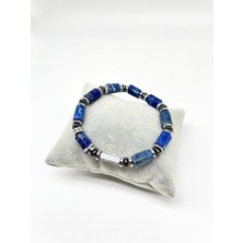 Padore Accessory Lapis Lazuli & Hematit Erkek Bileklik Güç, Zarafet ve Doğallığın Uyumu