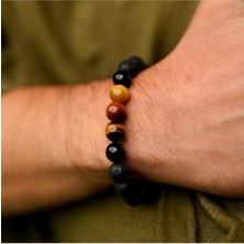 Padore Accessory Güç ve Kudret: Erkek Doğal Taş Bileklik