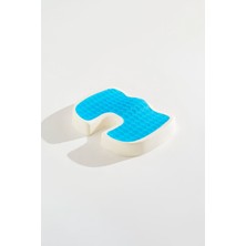 Visco Coccyx Serinletici Jelli Ortopedik Oturma Minderi Kuyruk Sokumu Minderi 45*34*7cm
