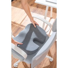 Visco Coccyx Serinletici Jelli Ortopedik Oturma Minderi Kuyruk Sokumu Minderi 45*34*7cm