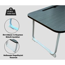 Laptop Sehpası Köşeli Model Çocuk Ders Çalışma Masası Çocuk Çalışma Yatak Sehpası Ders Masası K.s