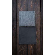 Elis Collection Hakiki (Gerçek) Dikilebilir Telalı Kare Parça Deri 8x8 cm 10 Adet