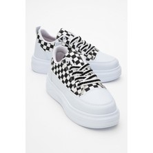 Ccway Kadın Anorak Spor Ayakkabı BEYAZ DAMA