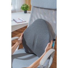Ortopedik Visco Sırt Bel Destek Yastığı Bel Destek Minderi 54X42X9 cm