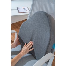 Ortopedik Visco Sırt Bel Destek Yastığı Bel Destek Minderi 54X42X9 cm