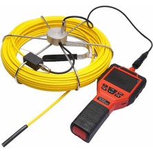 Qbh KS05PL90-30 Yılan Tipi Boru Kontrol Kamerası Boroskop Endoskop 30 Metre