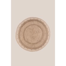 Moon %100 Pamuk Banyo Paspası MOCHA120X120