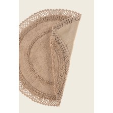 Moon %100 Pamuk Banyo Paspası MOCHA120X120