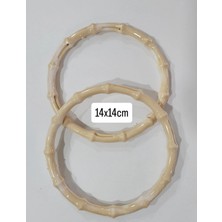 Akrilik Çanta Kulpları O Model