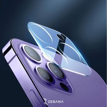 Zebana Iphone Tüm Modeller Kamera Lens Koruyucu Şeffaf Cam