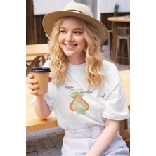 Qoeuyl Boutique Iyileştim, Güzelleştim, Hayata Yetiştim Baskılı Eğlenceli Komik Motivasyon Hediyelik Kadın T-Shirt