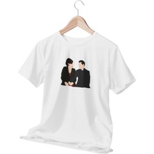 Qoeuyl Boutique Fleabag Baskılı Sevgili Arkadaş Doğum Günü Eğlenceli Hediyelik Beyaz Unisex T-Shirt