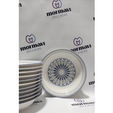 Güral Porselen Dijital 12 Adet 14 cm (Küçük) Çorba Kase