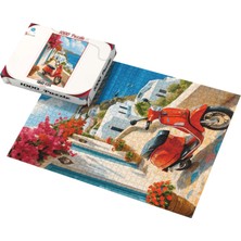 Soi Craft 1000 Parça Puzzle Kırmızı Vespa
