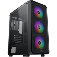 Xıgmatek Duo x Siyah Odın Iı 4X120MM Rgb Fanlı 650W 80PLUS Midt Atx Gamıng Kasa