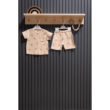 Boat Jakarlı Theme Şortlu Takım