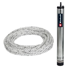 Einhell Derin Kuyu Dalgıç Pompa GE-DW 1255 N-A 4170938 | 1200 W | 6000 l/saat su debisi | 55 m basma yüksekliği | 98 mm pompa çapı | otomatik fonksiyon | 22 m güç kablosu