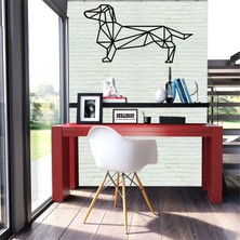 Dekadron Dachshund Metal Tablo