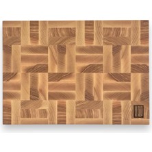 Kesme Tahtası Dişbudak Beyaz (End-Grain) Large