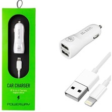 Powerway 3.1A Iphone Araç Çakmaklık Şarj Aleti X3