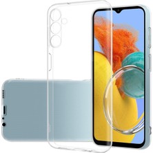 Samsung Galaxy M14 Uyumlu Yumuşak Esnek 3D Süper Şeffaf Silikon Kılıf