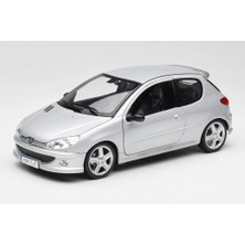 1:18 Norev 2003 Peugeot 206 Rc Aluminium Silver