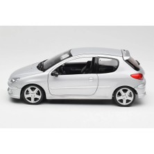 1:18 Norev 2003 Peugeot 206 Rc Aluminium Silver