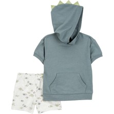 Küçük Erkek Çocuk Şortlu Set