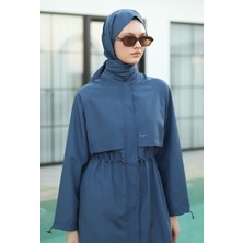Reglan Kol Yüzme Takımı Kot Mavi