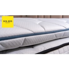 Ser-Bos Sleep Super Soft 7 cm Visco Ortopedik Yatak Pedi & Yatak Şiltesi Yıkanabilir Yatak Pedi Şiltesi %100 Visco 80X180