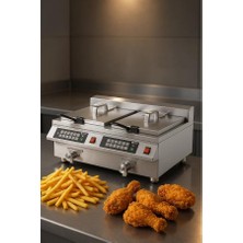 Vosco Tek Hazneli Indüksiyon Fritöz 8 Lt