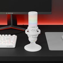 Rampage Bemol Siyah Rgb Shock Mount Masaüstü Mikrofon
