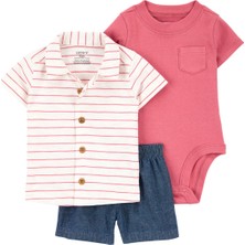 Erkek Bebek Alt Üst Set