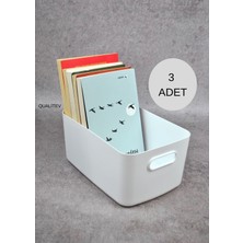 Dolap Içi Düzenleyici Sepet / Dekoratif Saklama Kutusu/ Banyo ve Mutfak ORGANIZER25CMX15CMX10CM