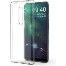 Reno 2z Uyumlu Kamera Korumalı Esnek Yumuşak 3D Süper Şeffaf Silikon Kılıf