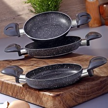 Bonera Montella Vivo 3'lü Sahan Set (14-16-18 Cm)