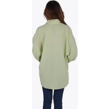 Mckanzie 34136-1 Göğsü Çift Cep Düşük Kol Gömlek