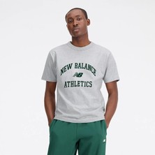 New Balance MNT1402 Gri Erkek Tişört