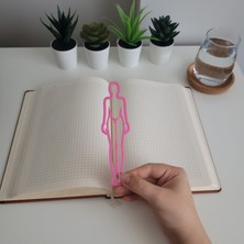 Karmelom Studio Moda Tasarım Çizim Boyama Şablon Pembe Cetvel Set