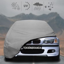 Bmw 3 Serisi E46 (1998 - 2005) Oto Branda Su Geçirmez Miflonlu Araba Brandası Klipsli Araba Çadırı