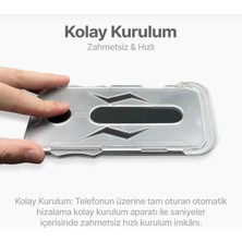 Iphone 16 Pro Max Kırılmaz Cam Full Kaplayan Privacy 10X Hayalet Ekran Koruyucu Kolay Kullanım