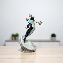 Valorant Jett Figürü El Boyamalı Sla 3D Baskı | Koleksiyonluk